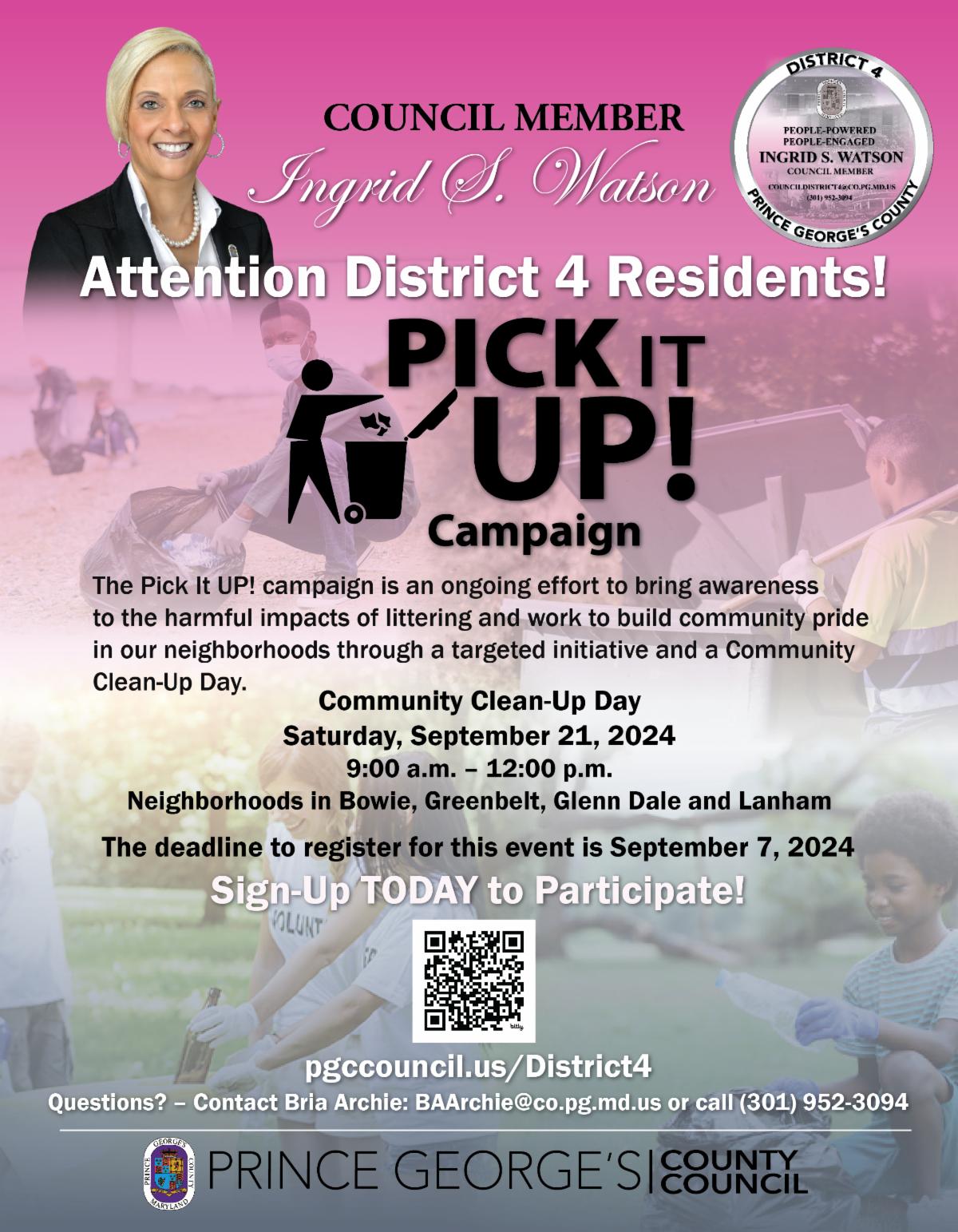 PickItUPComunityCleanUpEventFlyer2024