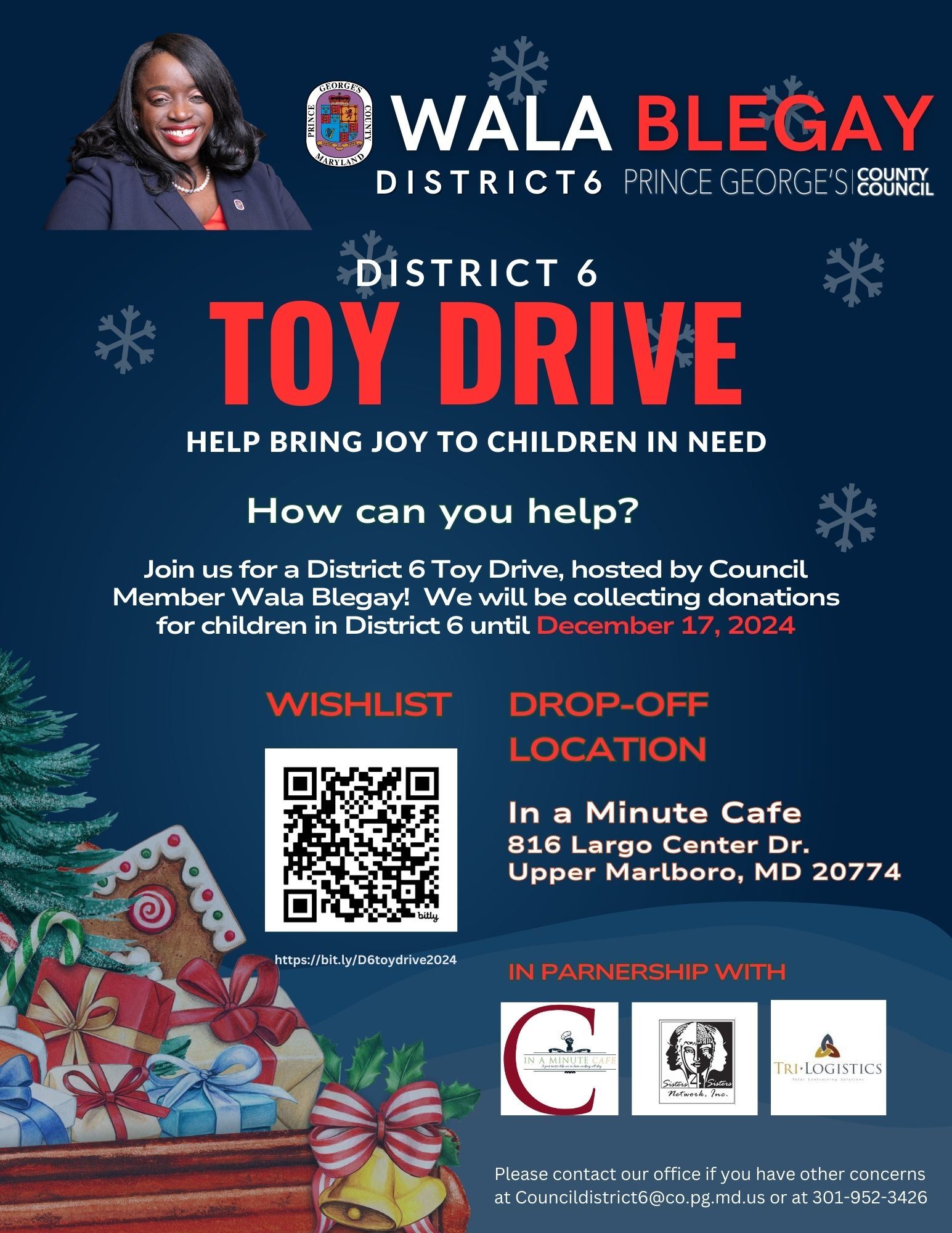 Toy drive (flyer) for website