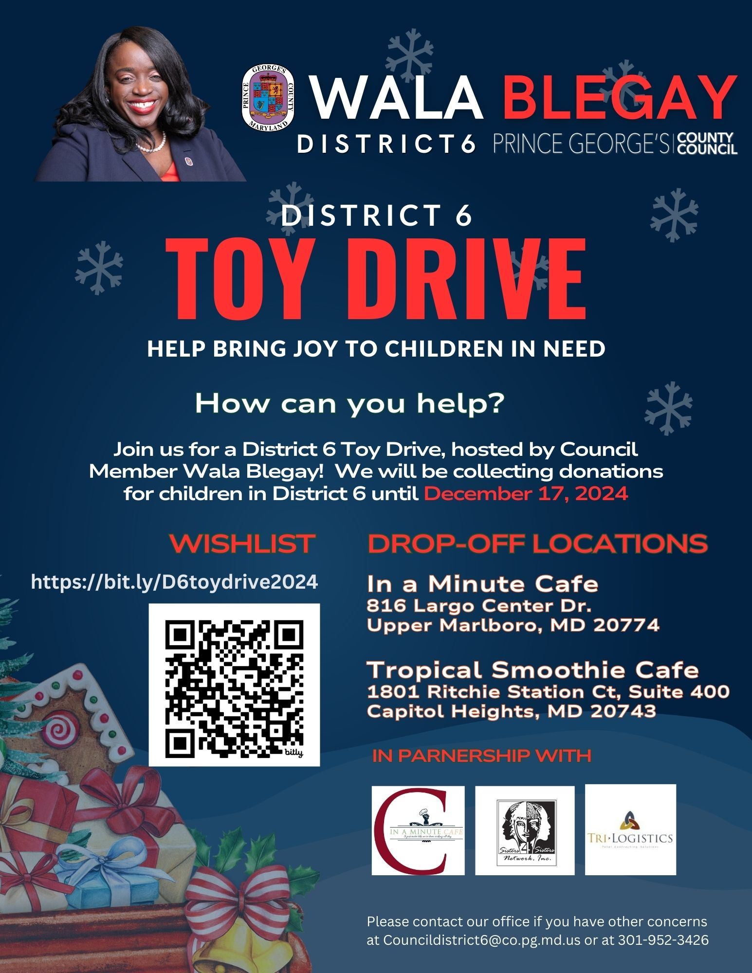 Toy drive (flyer) for website