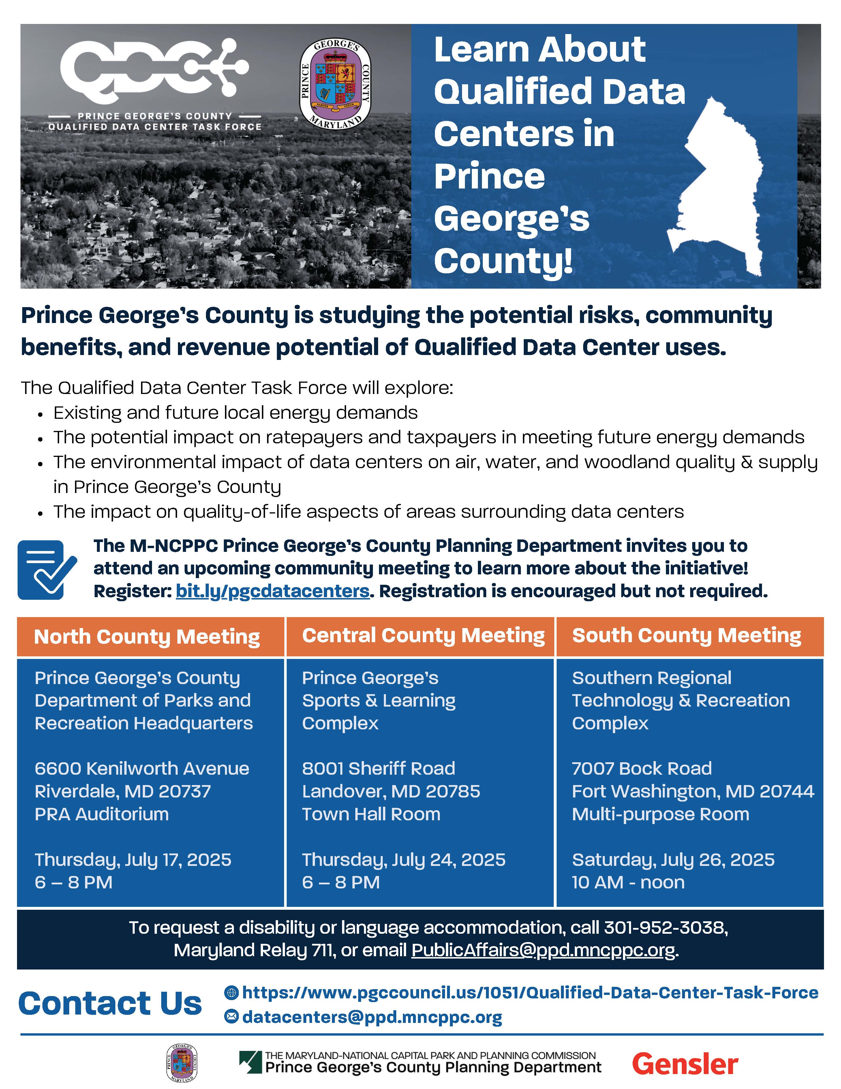 PGCQualifiedDataCentersCommunityMeetingsFlyer20250701