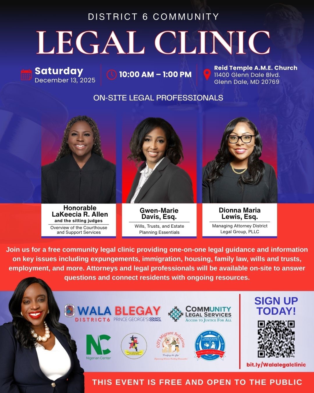 D6 Legal Clinic 2025