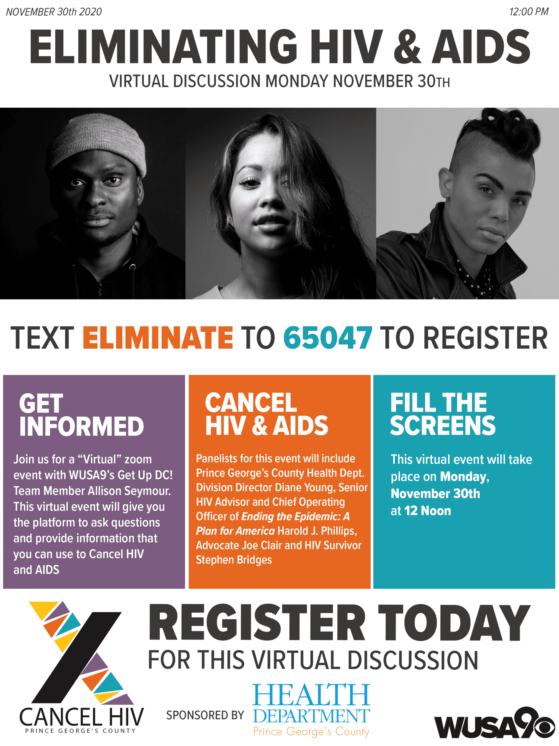 Virtual Invitation-eliminating hiv and aids no date